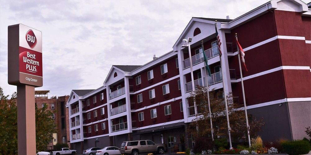 เบสต์ เวสเทิร์น พลัส ซิตี เซ็นเตอร์ Hotel สโปแคน ภายนอก รูปภาพ